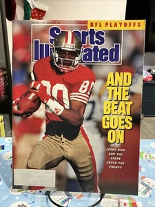 Jerry Rice San Francisco 49ers Jan 15 1990 Sports Illustrated Ex - Picture 1 of 1