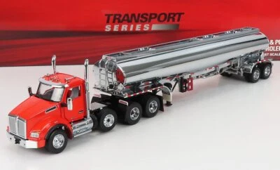 MODELLINO CAMION STATICO KENWORTH T880 TRUCK WITH FD9300/DT-C4 TANKER 1990 1/50 - Immagine 1 di 4