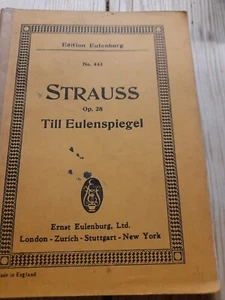 STRAUSS/ TILL EULENSPIEGEL/ POCKET SCORE - Picture 1 of 2