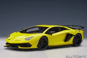 AutoArt Lamborghini Aventador SVJ (Giallo Tenerife/Pearl Yellow) 1/18 Scale - Picture 1 of 1