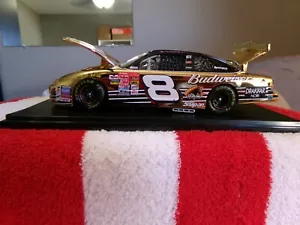 1/24 DALR EARNHARDT JR 2002 #8 BUDWEISER CHEVY MC 24 KT GOLD DRAND NEW MINT!!!!! - Picture 1 of 14