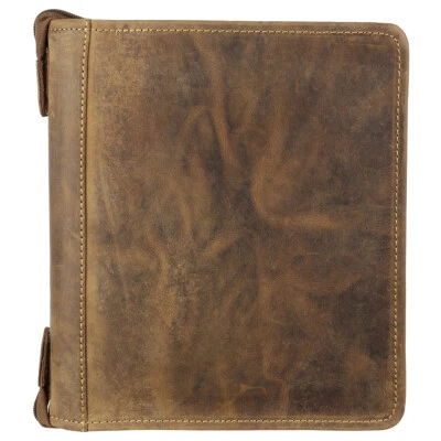 Greenburry Vintage DIN A5 Leder Business Planer Schreibmappe 1787-25