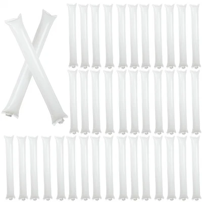 40x Palos Inflables para Animar Celebración Fútbol Aplausos Eventos Deportivos Escuela Foto 1 de 4