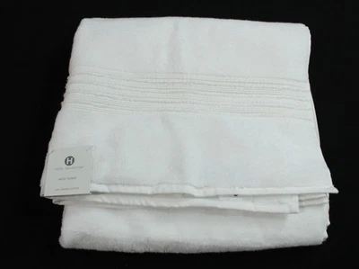 Hotel Collection Unisex Luxury Turkish Cotton Bath Towel LB3 White Size 30"x56" - Image 1 of 4