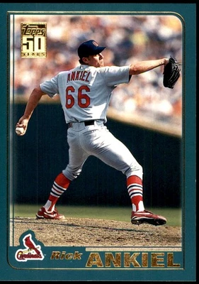 Rick Ankiel 2001 Topps #275 Cardinals MLB LEER ENVÍO GRATUITO AutographDen Foto 1 de 2
