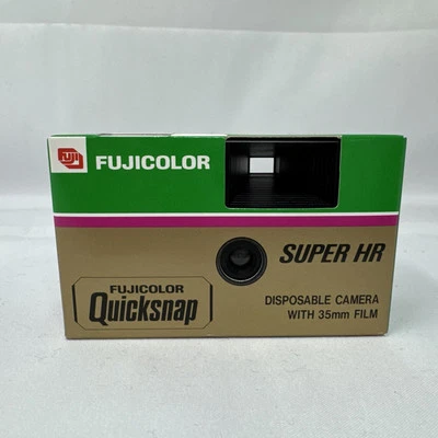 Vintage FUJICOLOR QuickSnap Super HR Disposable 35mm Camera 24 Exposures NEW #2 - Image 1 of 4