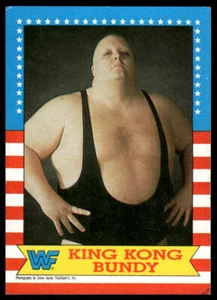 1987 Topps WWF #15 King Kong Bundy - Picture 1 of 2