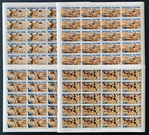 Complete Set Of Sheets WWF Animals Antelope Chad 2012 MNH Perf. - Picture 1 of 1