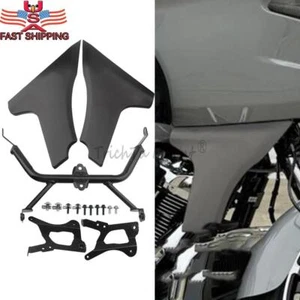 Side Panel Brackets Support Spoiler For Harley CVO Road Glide FLTRXSE 2023-2025 - Picture 1 of 17