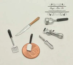 1:12 Kitchen Implements Set IM 5014 - Picture 1 of 2