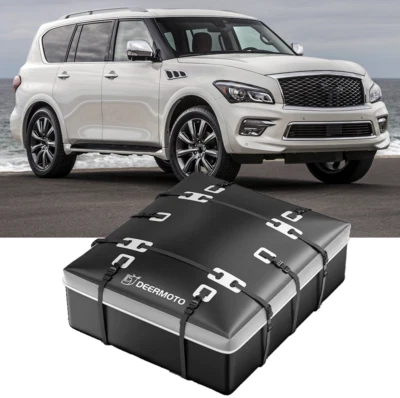 Equipaje PVC impermeable para techo de coche SUV Infiniti QX56 QX80 Foto 1 de 4