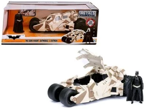 Batimóvil "El Caballero Oscuro" con Figura Diecast Batman Versión Camuflaje "DC Co - Imagen 1 de 1