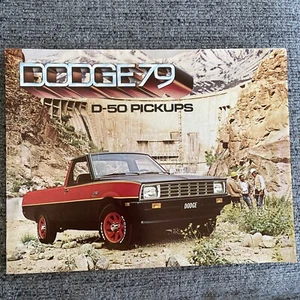 1979 Dodge Ram D-50 Pickup Truck Original Sales Brochure Catalog - Mitsubishi - Picture 1 of 4