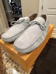 Tod's Gommino Driving Shoes Grey. Size 11 - Picture 1 of 5