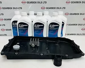 GENUINE ZF 8 SPEED 8HP45 50 70 90 AUTOMATIC GEARBOX SUMP PAN FILTER OIL SLEEVE - Picture 1 of 10