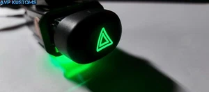 x1 Green Led Globe (ONLY) Suit VT VX VU WH Holden SS HSV Commodore Hazard Switch - Picture 1 of 8