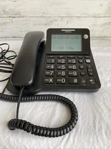 AT&T CL2940 Corded Speakerphone Phone with Display Black. Works Great! - Zdjęcie 1 z 6