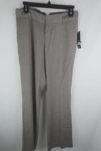 Neu mit Etikett Größe 2 Mossimo hellbraune Damenhose Stretch niedriger Bund schmal durch Hüfte - Bild 1 von 6