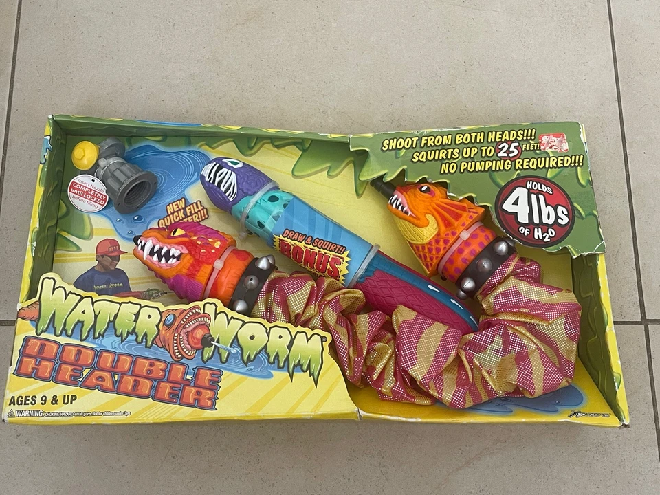 X-concepts 2004 Water Worm Double Header 4 Pounder Toy - Image 1 of 2