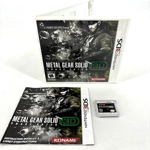 Metal Gear Solid 3D Snake Eater - Nintendo 3DS - Completo en caja - Probado funcionando - Imagen 1 de 7
