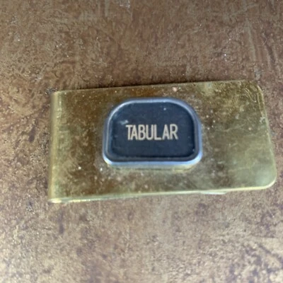 Tabular Typewriter Money Clip - Image 1 of 4