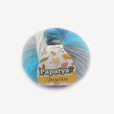 (29,90 €/kg) NEU 100g Papatya Angora Design mit tollem Farbverlauf ! NEU
