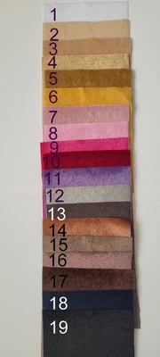 Glänzender Mini frecher Kunstfellstoff zum Basteln und Miniatur Teddybärenherstellung. - Bild 1 von 4