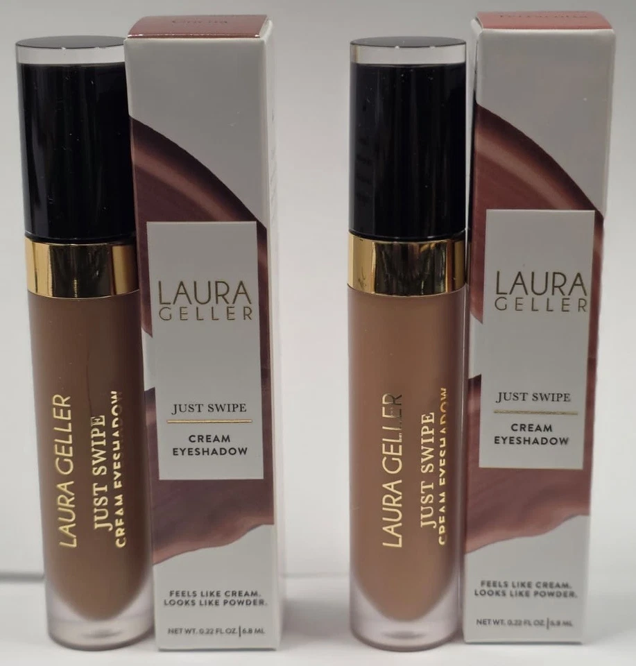 Paquete de sombras de ojos LAURA GELLER Just Swipe Cream 2 tonos ¡por el precio de uno!! Foto 1 de 1