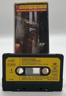 Depeche Mode Black Celebration MC Kassette 1986 Erstauflage aus Sammlung Top - Image 1 of 4