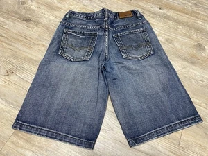 Urban Pipeline, Blue Denim Shorts, Boys Size 14 W/Adjustable Waistband, 5 Pocket - Picture 1 of 16