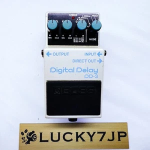 Pedal efecto guitarra BOSS DD-3 (777500) etiqueta azul hecho en Japón retardo digital - Imagen 1 de 14