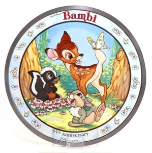 Stained Glass Vintage Disney Official Bambi 55th Anniversary American Glass Mast - Picture 1 of 8