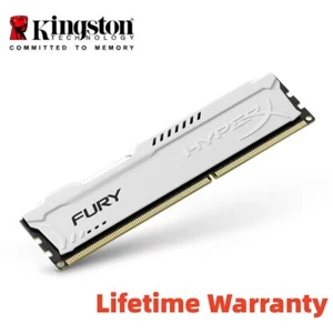 HyperX Fury DDR3 DDR4 4GB 8GB 16GB 1600 3200 2666 2400 Desktop Memory DIMM RAM - Picture 1 of 15