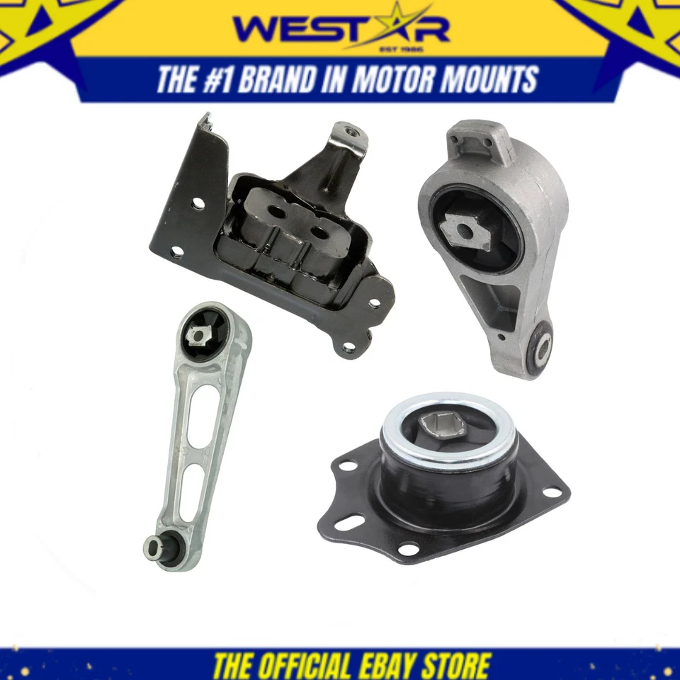 Juego de montaje de motor y transmisión para Chrysler PT Cruiser 2003-2008 2,4 L turbo automático Foto 1 de 4