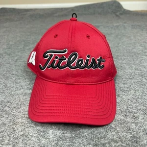 Wisconsin Badgers Mens Hat One Size Flex Red Black Golf Titleist Cap College - Picture 1 of 9