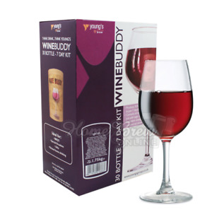 Solomon Grundy Wine Kit 7 Day Home Brew Wine Refill CABERNET SAUVIGNON 30 Bottle