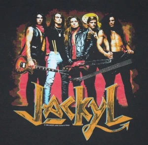 L * vtg 90s 1993 JACKYL me off tour t shirt * damn yankees * 66.150 - Picture 1 of 6