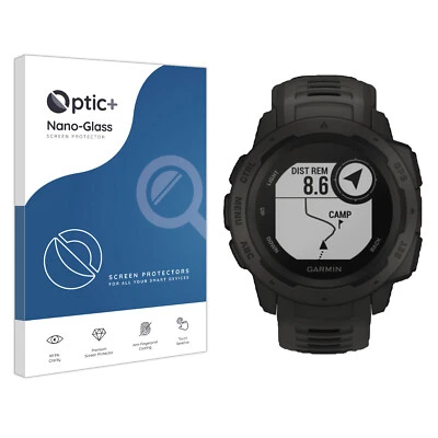 Optic+ Nano Glass Screen Protector for Garmin Instinct Solar