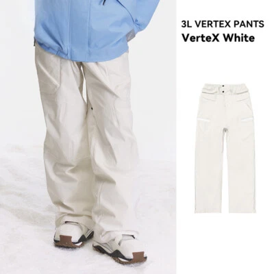 Mujeres Exterior A Prueba de Viento Impermeable Cálido Nieve Pantalones Invierno Snowboard Pantalones Foto 1 de 4