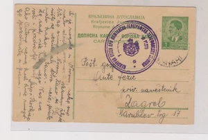 Yugoslavia, 1941, papelería postal guerra abril STANARI a Zagreb censurado - Imagen 1 de 2