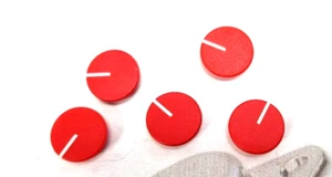 Re'an T861-H-29 ( Z863-21) Pack of 5 Red Cap to Suit 19mm Knob (Stk: 14902) - Picture 1 of 1
