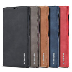 Slim Leather Flip Wallet Case Phone Cover for Samsung Galaxy S21 S23 S22 A54 A13
