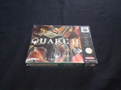 Quake II (2) New & Sealed Nintendo N64 game PAL - Boxed post - Image 1 of 4