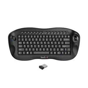 2.4Ghz Wireless Debounce Keyboard and Trackball Mouse Combo,Mini Portable Key... - Afbeelding 1 van 8