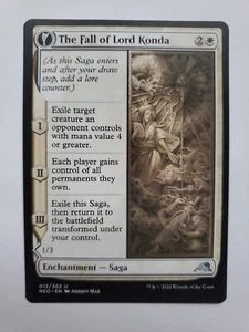 MTG Magic The Gathering Card Fragment of Konda Enchantment Creature Human Nob - Picture 1 of 2