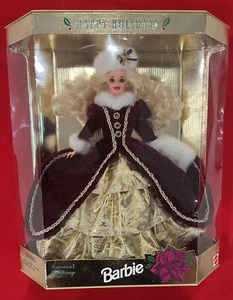 1996 Happy Holidays-Special Edition Barbie Doll-#15646-New in Box - Picture 1 of 4
