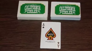 Baraja de cartas de juego de colección The Citrus & White Wine Cooler California Cooler Hoyle - Imagen 1 de 6