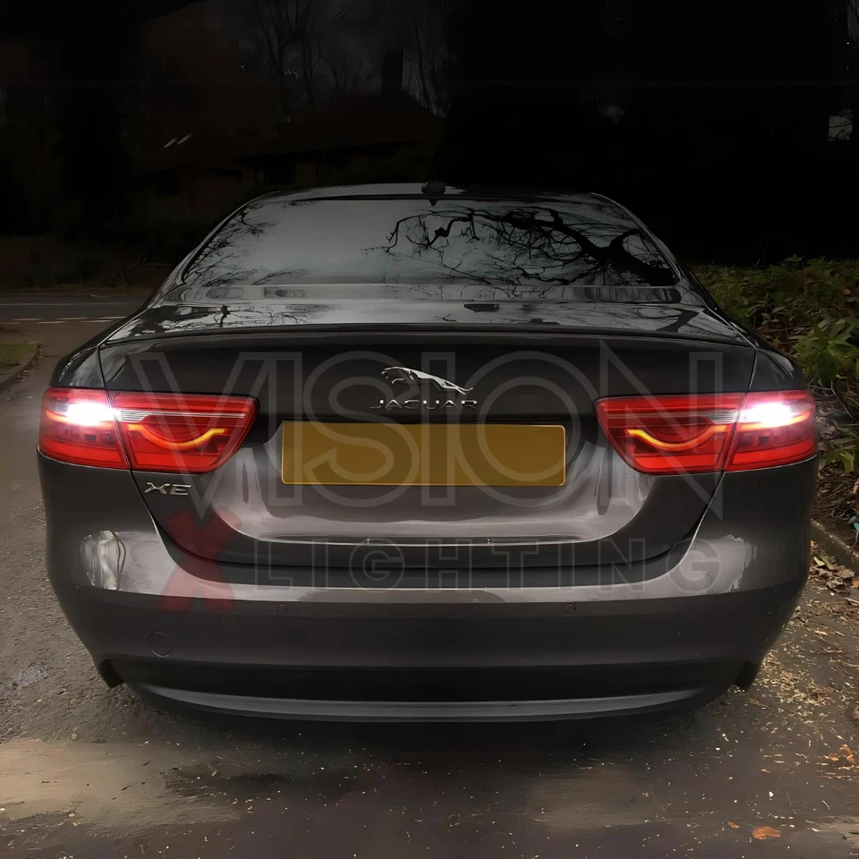Jaguar XE X760 2015-2018 Actualización Bombillas LED Inverso Blanco Brillante 6000K Libre Error Foto 1 de 1