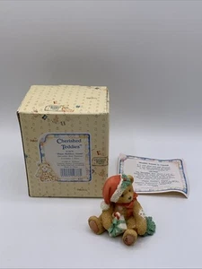 Peluches apreciados FELICES FIESTAS, AMIGO 914878 con caja oso estatuilla - Imagen 1 de 14