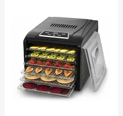Gourmia 600W Horno Deshidratador GFD1650 Deshidratador Digital de Alimentos 6 Bandejas Foto 1 de 3